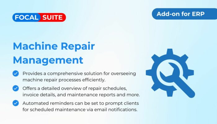 Machine Repair Management