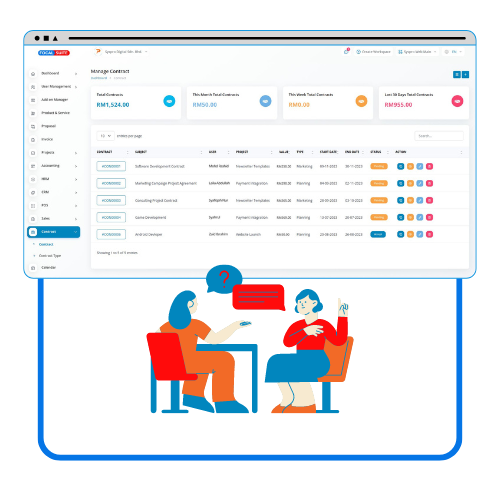 work-Comprehensive Contract Management System