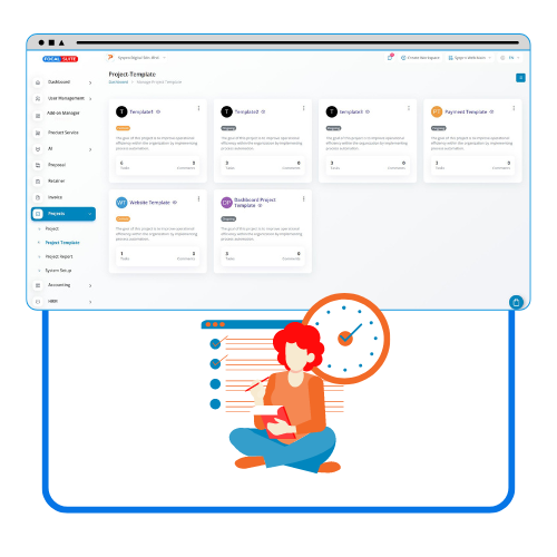 work-Enhanced Customization With Your Own Template