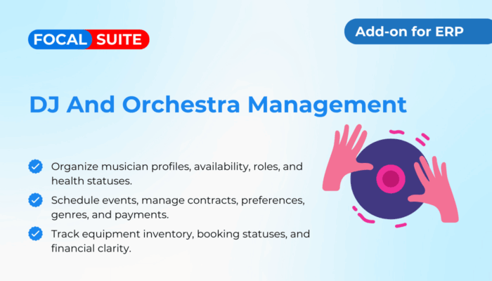 DJ And Orchestra Management