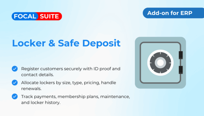 Locker & Safe Deposit