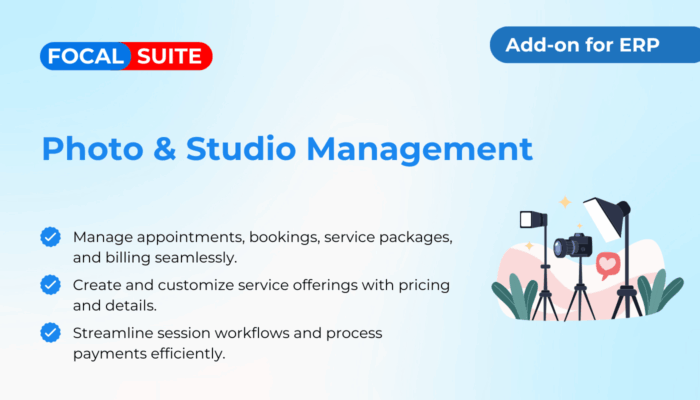 Photo & Studio Management